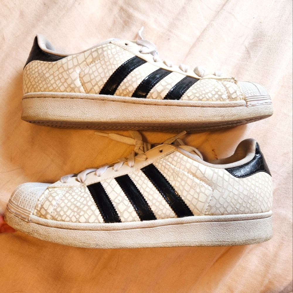 Adidas Classics Snakeskin White Men's 8.5